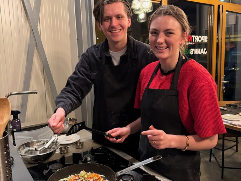 Kookworkshop met vrienden