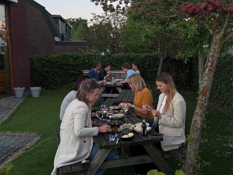 Verjaardag vieren met diner